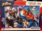 Marvel Spiderman puzzel, 6 jaar of ouder, Meer dan 50 stukjes, Ophalen of Verzenden, Zo goed als nieuw