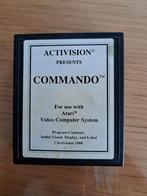 Atari Commando spel, Atari 2600, 2 spelers, Gebruikt, Ophalen of Verzenden