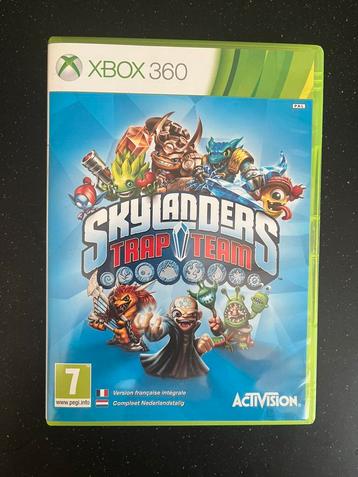 Skylanders trap team xbox 360 game spel disc beschikbaar voor biedingen