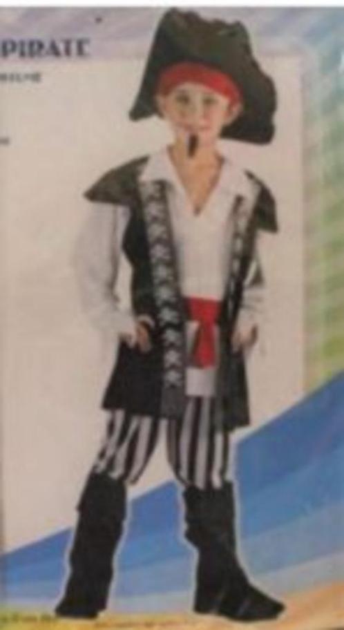 Leuk en Luxe Piraat outfit mt 104 / 116, Kinderen en Baby's, Carnavalskleding en Verkleedspullen, Nieuw, Jongen of Meisje, 110 t/m 116