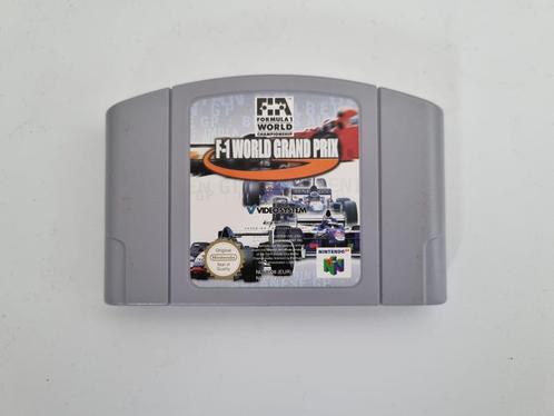 F1 World Grand Prix - Nintendo 64, Spelcomputers en Games, Games | Nintendo 64, Zo goed als nieuw, Racen en Vliegen, 2 spelers
