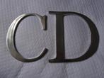 Christian Dior logo, grote aluminium reclameletters C & D, Verzenden, Zo goed als nieuw, Overige typen