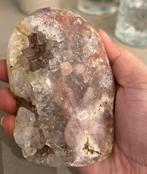 Real Rose Quartz stone 10cm, Verzamelen, Mineralen en Fossielen, Ophalen of Verzenden