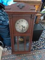 Curiosa eiken wandklok, Ophalen of Verzenden