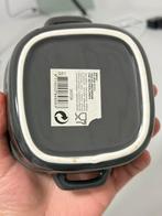 Mini Ovenschaal / Stoofpan met Deksel – Keramiek Donkergrijs, Huis en Inrichting, Keuken | Potten en Pannen, Overige materialen