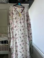 Jolinesse Nachthemd - Bloemenprint, Kleding | Dames, Ondergoed en Lingerie, Ophalen of Verzenden, Wit, Nachtkleding