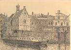 litho Rotterdam Delfshaven, Ophalen of Verzenden