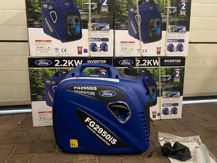 Ford FG2950IS inverter noodstroom generator, Caravans en Kamperen, Kampeergereedschap, Ophalen of Verzenden