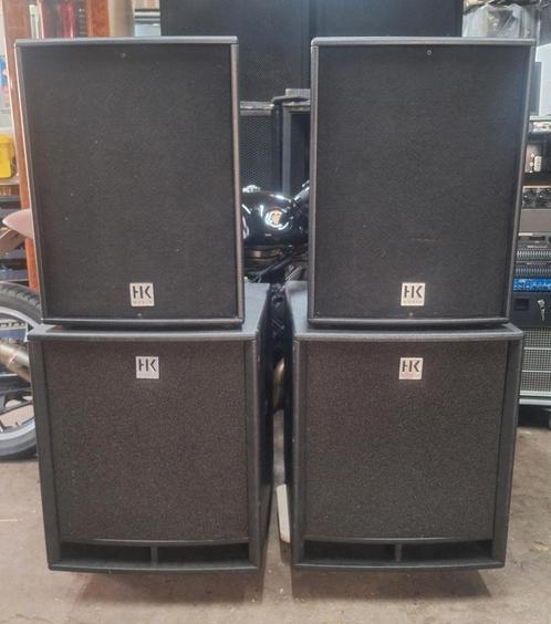 HK  audio pro- set, Audio, Tv en Foto, Luidsprekers, Zo goed als nieuw, Subwoofer, 120 watt of meer, Overige merken, Ophalen