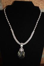 ketting met hanger, Nieuw, Ophalen of Verzenden, Grijs, Overige materialen