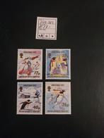 Brits Antartica 259-262 vogels/kerst 1997 postfris mi 17 eu, Ophalen of Verzenden, Dier of Natuur