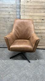 Draaifauteuil cognac, Huis en Inrichting, Ophalen, 75 tot 100 cm, 50 tot 75 cm
