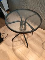 Glazen tuintafel - Rond, Ophalen, Minder dan 45 cm, Minder dan 55 cm, Rond