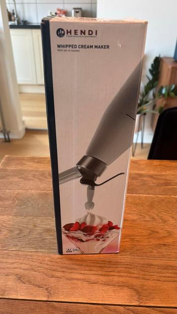 Hendi Slagroommaker 0,95L - Zo goed als nieuw! beschikbaar voor biedingen