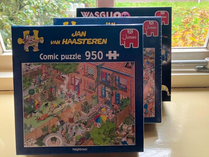 Legpuzzels Jan van Haasteren en Wasgij, Hobby en Vrije tijd, Denksport en Puzzels, Zo goed als nieuw, Legpuzzel, 500 t/m 1500 stukjes