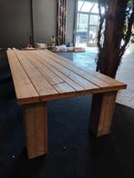 Te koop grote steigerhouten tafel, Tuin en Terras, Ophalen of Verzenden, Zo goed als nieuw, Rechthoekig, Hout