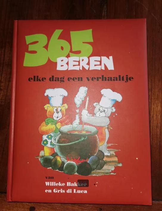 365 Beren elke dag een verhaaltje, Willeke Bakker., Fictie algemeen, Willeke Bakker, Jongen of Meisje, Ophalen of Verzenden