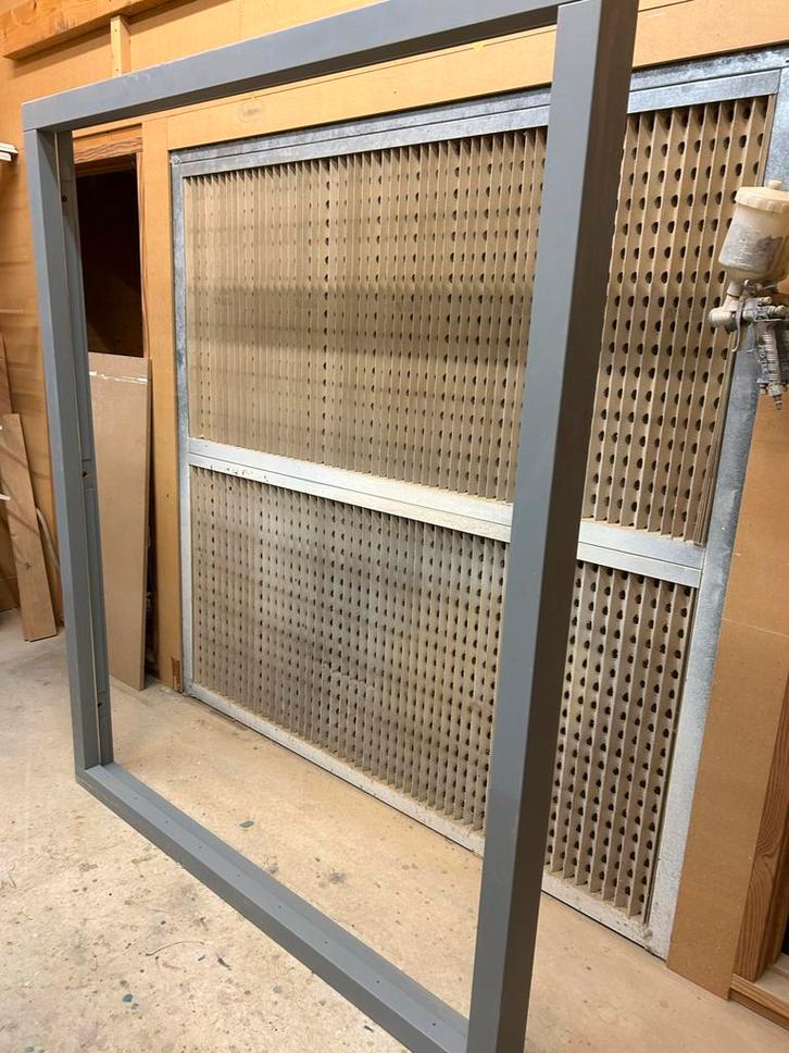 Nieuw Kozijn voor dubbele deuren, Doe-het-zelf en Verbouw, Kozijnen en Schuifpuien, Nieuw, Overige typen, Hout, Ophalen