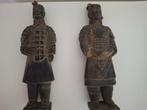 Twee beelden van terracotta leger, Ophalen of Verzenden, Zo goed als nieuw, Overige typen