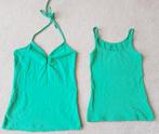 Topje tops tanktop hemden groen maat xs basic zomer topjes, Kleding | Dames, Tops, H&M, Verzenden, Zo goed als nieuw, Zonder mouw