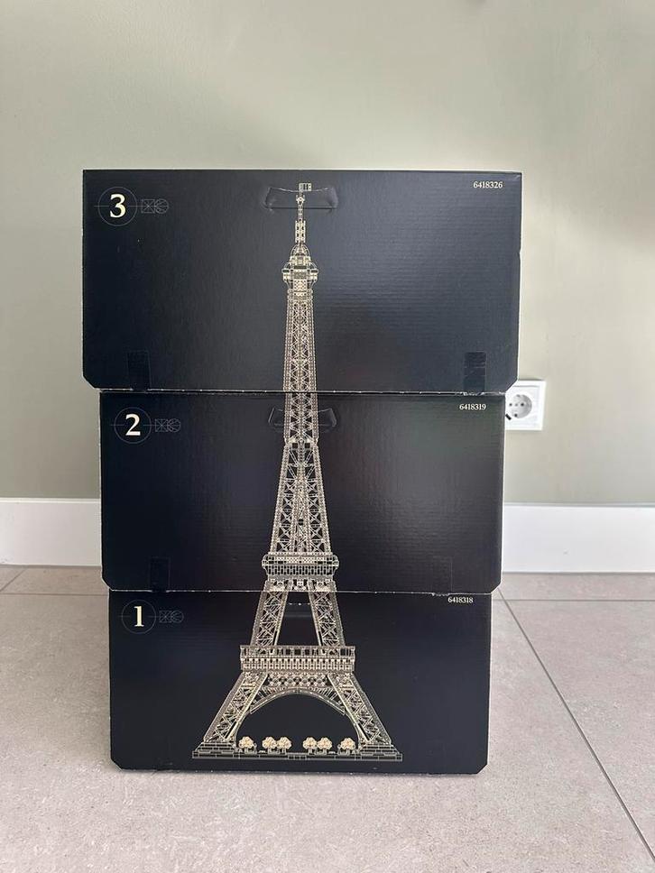 Lego Eiffeltoren compleet - Gedemonteerd in originele zakjes, Kinderen en Baby's, Speelgoed | Duplo en Lego, Zo goed als nieuw