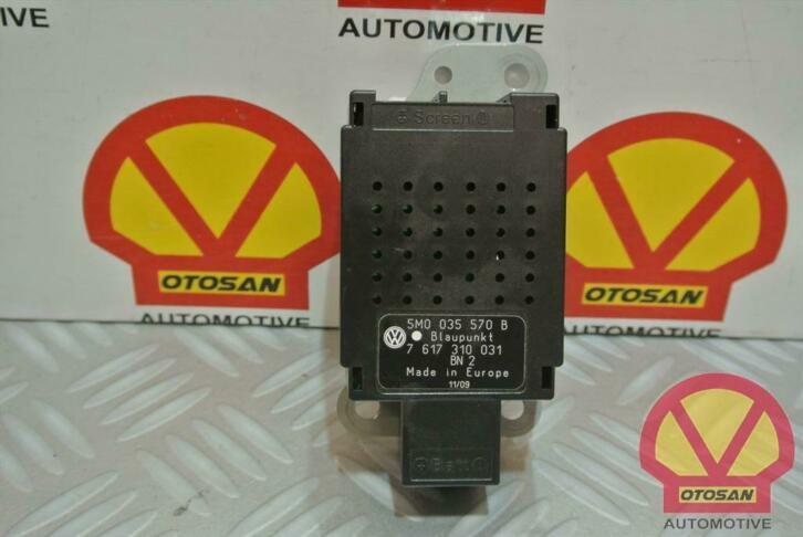 vw antenne versterker 5m0035570b, Auto-onderdelen, Elektronica en Kabels, Volkswagen, Gebruikt, Ophalen of Verzenden