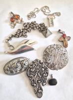 Lot zilveren sieraden., Antiek en Kunst, Antiek | Goud en Zilver, Ophalen of Verzenden