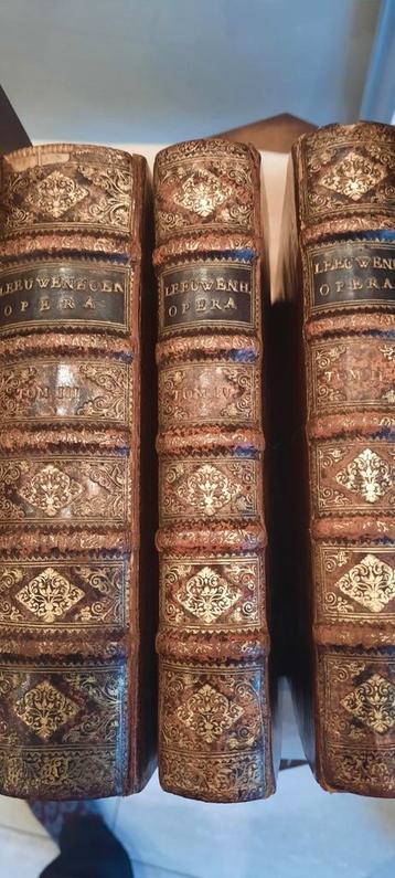 Antoni van Leeuwenhoek 1715 Opera Omnia antiquarische staat beschikbaar voor biedingen