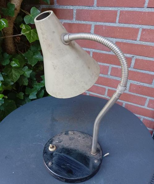 Industriële  bureaulamp /tafellamp/leeslamp of als wandlamp, Huis en Inrichting, Lampen | Tafellampen, Gebruikt, Minder dan 50 cm