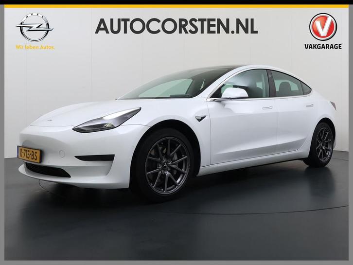 Tesla Model 3 RWD SR+ 60kWh 325PK 18"Lmv AutoPilot Leder Pan, Auto's, Tesla, Bedrijf, Te koop, Model 3, ABS, Achteruitrijcamera