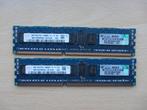 2x Hynix 8GB PC3-12800 DDR3-1600MHz ECC Registered CL11 240-, Computers en Software, RAM geheugen, Server, 8 GB, DDR3, Ophalen of Verzenden