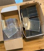 CD hoesjes (zwart /wit/ transparant) 2 doosjes, 6 singles of meer, Ophalen, Gebruikt, Overige genres