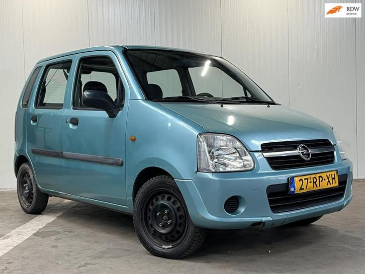 Opel Agila 1.2-16V Flexx, Auto's, Opel, Te koop, Agila, ABS, Elektrische buitenspiegels, Metallic lak, Startonderbreker, Benzine