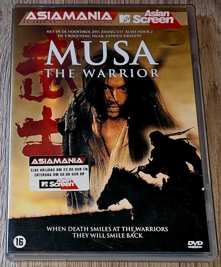Musa the Warrior DVD - Actie Film - Asiamania, Cd's en Dvd's, Dvd's | Actie, Zo goed als nieuw, Actie, Vanaf 16 jaar, Ophalen of Verzenden