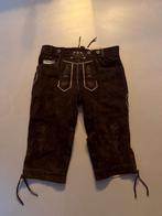 Lederhose lerenbroek echt leer, Kleding | Heren, Ophalen of Verzenden, Zo goed als nieuw, Maat 52/54 (L)