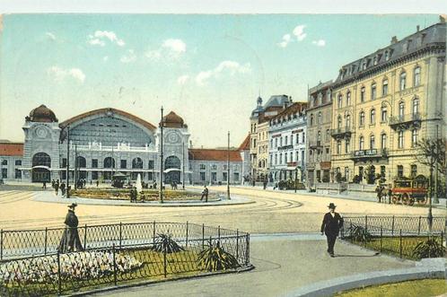 (701-435-009) Basel Bundesbahnhof, Verzamelen, Ansichtkaarten | Buitenland, Overig Europa, Verzenden