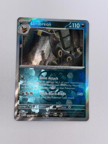 Umbreon 059/131 Masterball & Pokeball beschikbaar voor biedingen