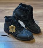 Nieuw: Stijlvolle hoge herenschoenen van leer – maat 47, Zwart, Boots, Nieuw, Ophalen of Verzenden