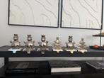 6 zilver kerstsokken houder, Hobby en Vrije tijd, Modelbouw | Boten en Schepen, Ophalen of Verzenden, Zo goed als nieuw