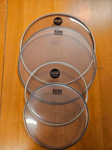 Nieuwe drumvellen Tama Starclassic & Remo beschikbaar voor biedingen
