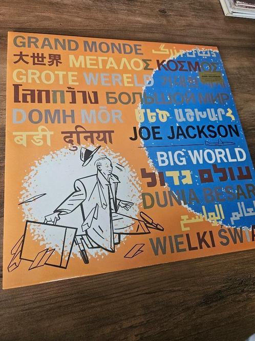 Lp vinyl Joe Jackson - Big world, Cd's en Dvd's, Vinyl | Rock, Gebruikt, Poprock, Ophalen of Verzenden