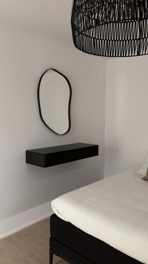 Zwevende Kaptafel Zwart - 110x40x16 cm, Huis en Inrichting, Kasten | Dressoirs, Zo goed als nieuw, 100 tot 150 cm, 25 tot 50 cm