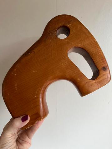 Vintage Design XL Houten Olifant Minimalistisch jaren 80 beschikbaar voor biedingen