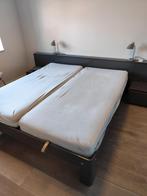 Auping auronde 180x200 incl achterwand, nachtkastjes, Ophalen, Verstelbaar, Tweepersoons, Zo goed als nieuw