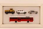 Wiking Mercedes-Benz Set HO 1/87 – 4 voertuigen, Ophalen of Verzenden, Zo goed als nieuw, Bus of Vrachtwagen, Wiking