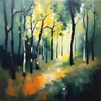 'Whispers of Light', kunstposter 60x60 cm., Verzenden