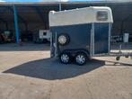 2 paards trailer paradisB J 2001, Ophalen of Verzenden, Gebruikt, Hout