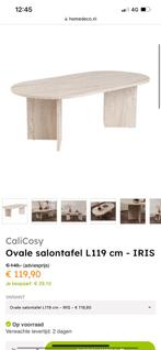 Travertin look-a-like salontafel nieuw, Ophalen, Nieuw