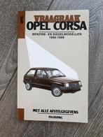 Vraagbaak Opel Corsa A Benzine- en Dieselmodellen 1986-1989, Ophalen of Verzenden