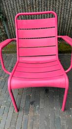 Fermob luxembourg lounge stoel fuchsia, Ophalen, Gebruikt, Aluminium